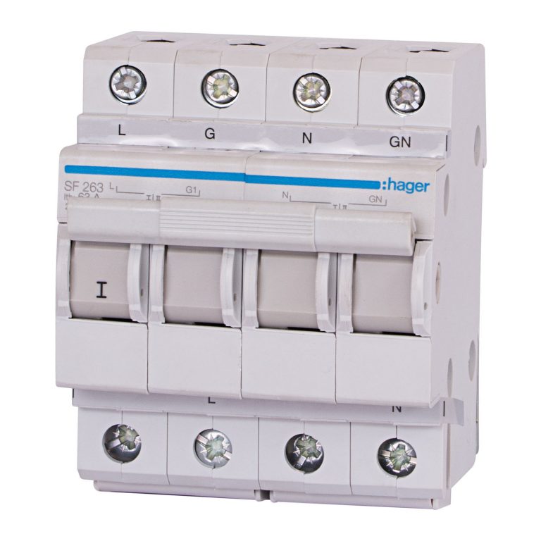 Hager SF263 Changeover Switch Future Mobility